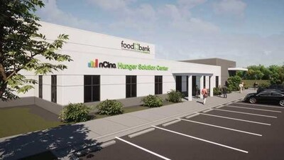 Photo is rendering of  Food Bank of Central and Eastern NC's New Wilmington Branch.