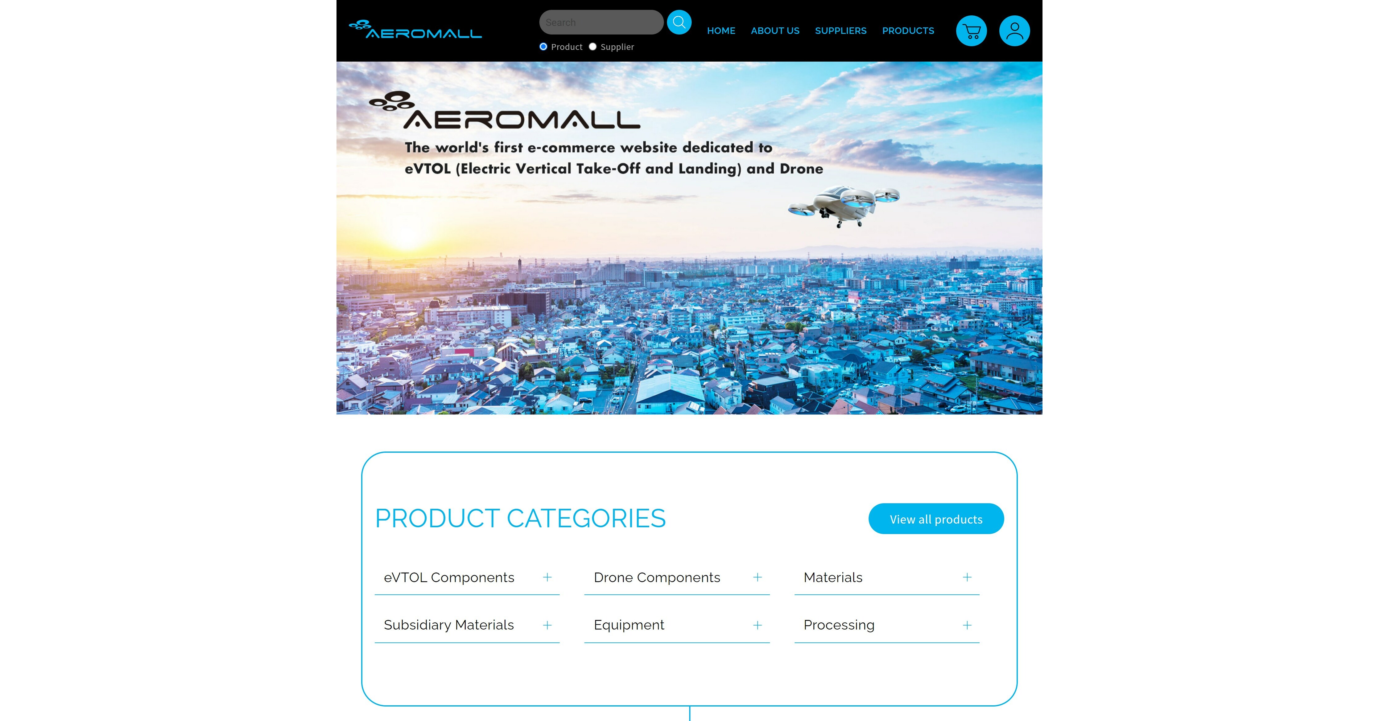 AeroMall, operated by AirMobility Inc., starts its Service