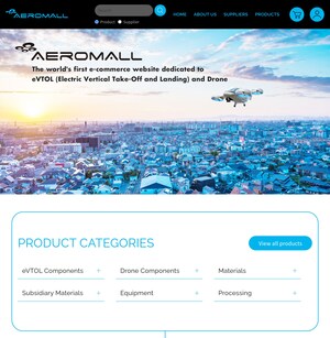 AeroMall, operated by AirMobility Inc., starts its Service