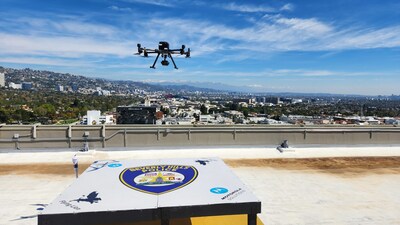 Flying Lion deployment. Beverly Hills PD, California.