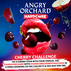 CAN YOU TIE A CHERRY STEM WITH YOUR TONGUE? ANGRY ORCHARD HARD CIDER IS PICKING UP THE TAB FOR DRINKERS WHO COMPLETE THIS CLASSIC BAR TRICK