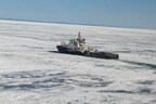 Icebreaking in Southern Georgian Bay between Giants Tomb and the Southern End of Beausoleil Island in Ontario
