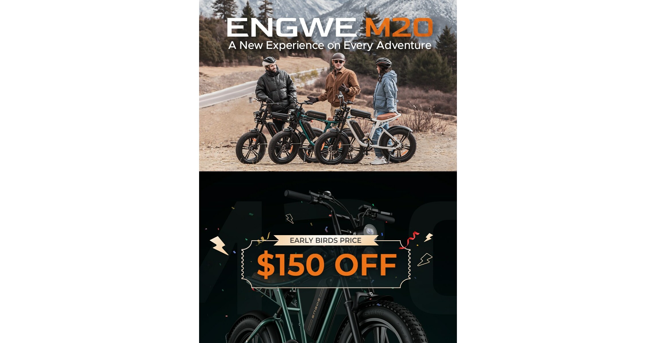 ENGWE M20 - Extreme-Performance Ebike M20 - Where to buy?