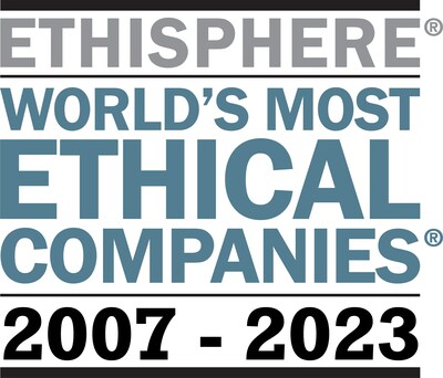 Aflac is recognized as one of the World's Most Ethical Companies by Ethisphere for 17th consecutive year.