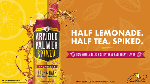 Arnold Palmer Spiked™ Adds Raspberry Half & Half to Its Growing Family of Brands