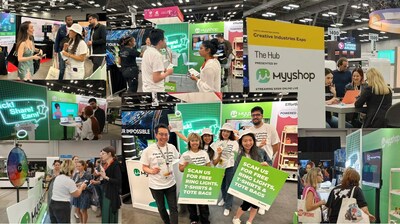 MyyShop, a cross-border social commerce platform launched by DHGATE Group in 2020, made its first appearance at the SXSW Creative Industries Expo. on March 12, 2023, in Austin, Texas