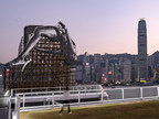 O renomado artista francês JR revela sua primeira obra de arte monumental na Ásia "GIANTS", intitulada "GIANTS: Rising Up", no Harbour City Shopping Mall, durante o Hong Kong Art Month