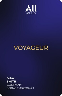 Tarjeta ALL PLUS Voyageur (CNW Group/Accor)