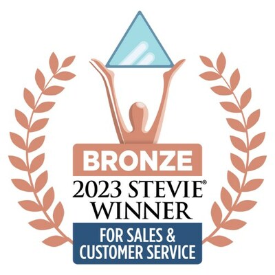 Bronze 2023 Stevie Winner for Sales and Customer Service (CNW Group/iWave)