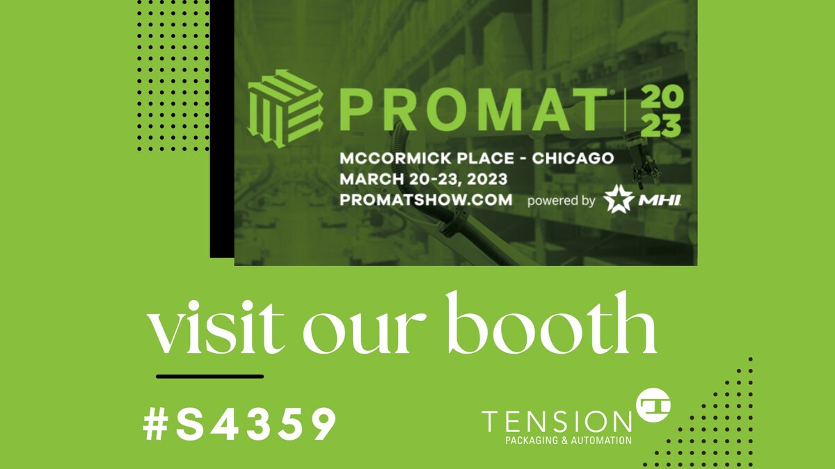 Tension Packaging & Automation to Debut New SLAM Line, Sortation Equipment and Sustainable Bagging Solution at ProMat 2023 - Vimarsana News