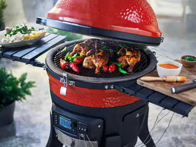 Effortlessly achieve 200°F - 700°F with the Konnected Joe for smoking, grilling, baking, roasting, and searing with the push of a button.