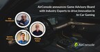 AirConsole announces Game Advisory Board with Industry Experts to drive innovation in In-Car Gaming