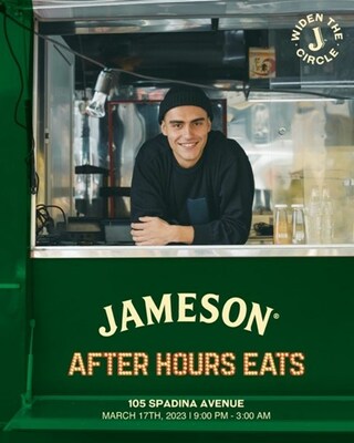 Jameson keeps the party going this St. Patrick’s Day with an after-hours party in Toronto (CNW Group/Corby Spirit and Wine Communications)