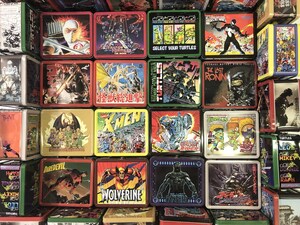 Surreal Entertainment and Diamond Comics Launch "Tin Titans" Lunchboxes