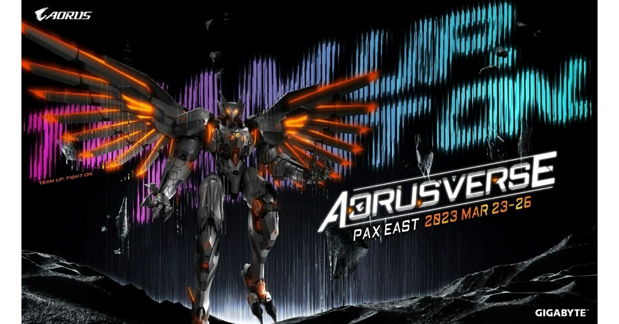 GIGABYTE AORUS Invites Gamers to Explore AORUSVERSE at PAX EAST 2023