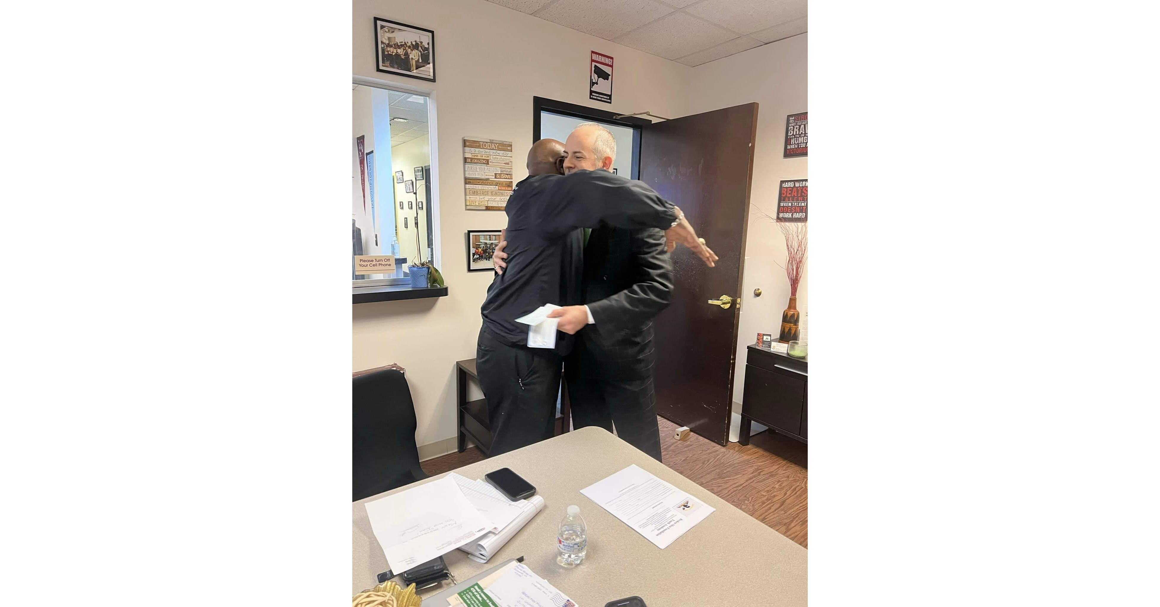 Surety One, Inc. and Team Stands Behind Broken Men Surety One, Inc. and Team Stands Behind Broken Men