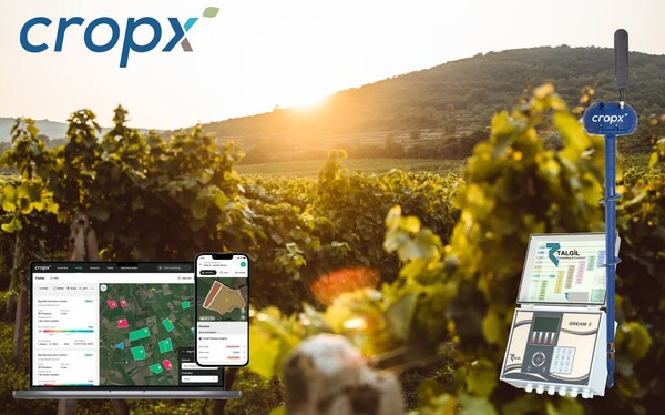 Users of the CropX agronomic farm management system can now access their Talgil irrigation controllers from the CropX platform to schedule irrigation applications.