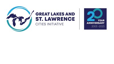 The Great Lakes and St. Lawrence Cities Initiative Logo (CNW Group/The Great Lakes and St. Lawrence Cities Initiative)