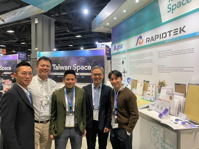 Rapidtek's team showcased their advanced phased array antennas and communication payloads in Satellite 2023.