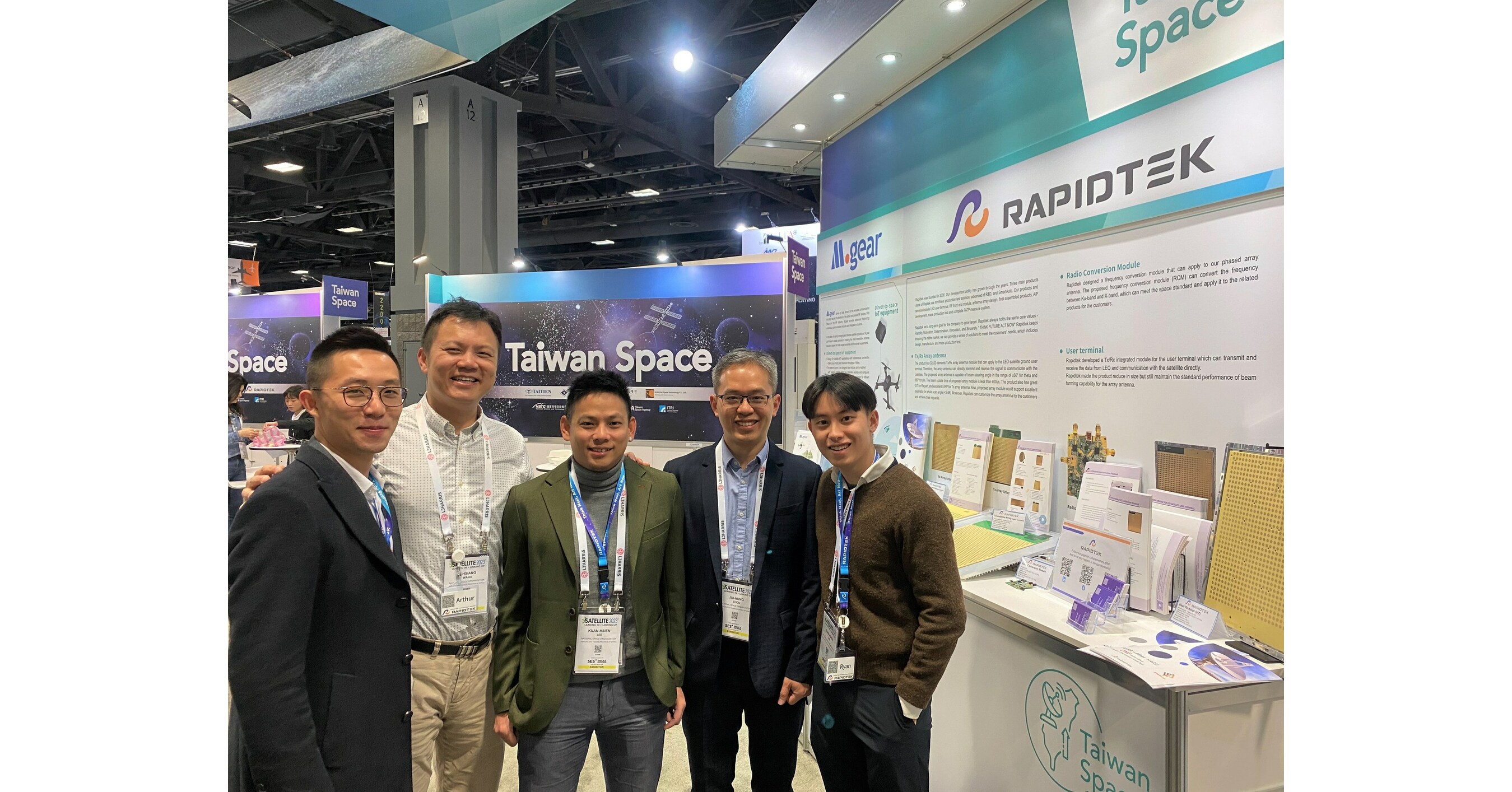 Active Electrical Scan Array Design Company Rapidtek to Showcase Latest Innovations at Satellite Show 2023