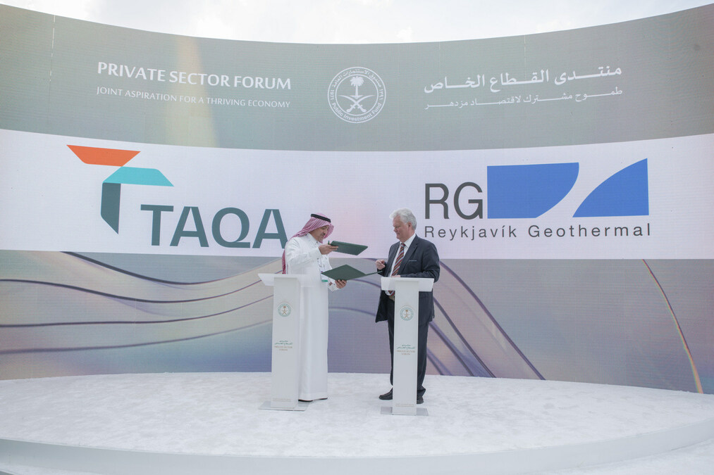 TAQA and Reykjavik Geothermal sign Joint Venture Agreement to form TAQA Geothermal Energy LLC - Vimarsana News