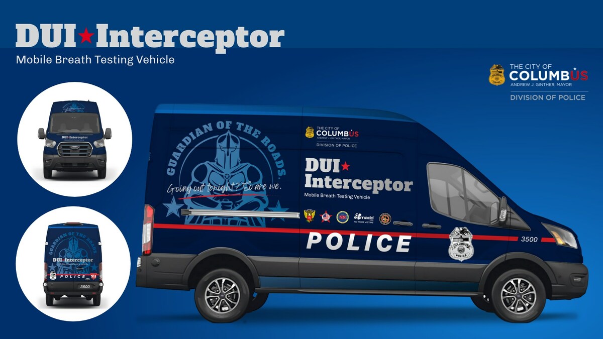 Columbus Division of Police Launches the DUI Interceptor Mobile Breath Testing Vehicle - Vimarsana News