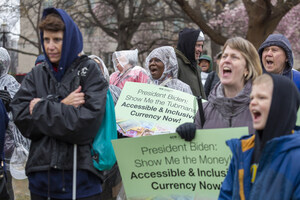 The American Council of the Blind and Supporters Rally to Demand Accessible and Inclusive Currency