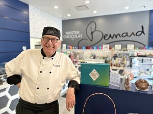 Master Chocolatier, Bernard Callebaut celebrating 40 years of chocolate-making in Calgary