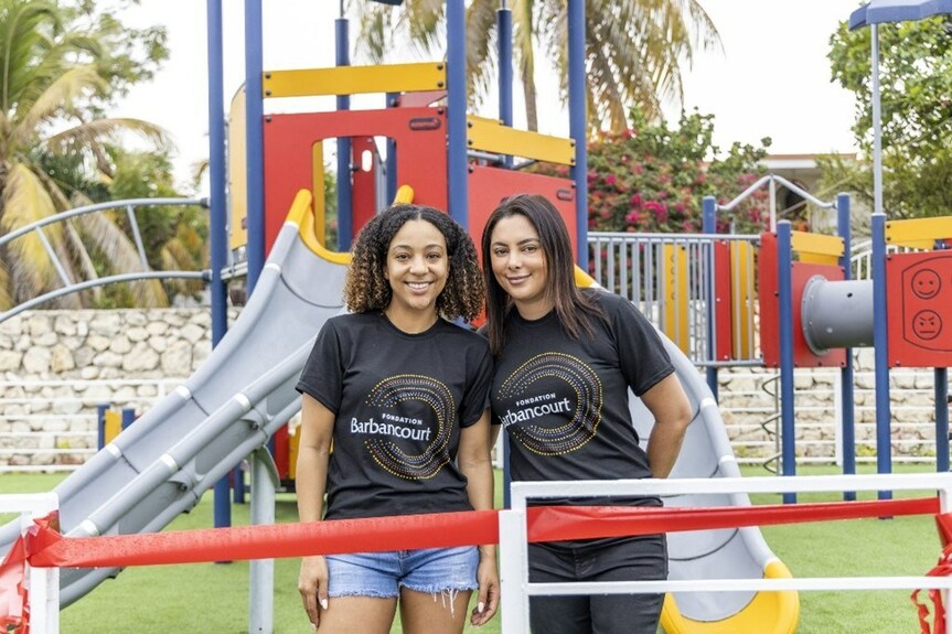 10X-NBA ALL-STAR JAMES HARDEN'S IMPACT13 FOUNDATION TEAMS UP WITH BARBANCOURT FONDATION TO INTRODUCE A NEW PLAYGROUND IN PORT-AU-PRINCE, HAITI - Vimarsana News