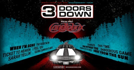 This summer, 3 Doors Down celebrates its sophomore album, Away From The Sun, by hitting amphitheaters in major markets across the US for the Away From The Sun Anniversary Tour, produced by Live Nation. The band will be playing all of the songs from the album throughout the performances, plus all of their biggest hits. Artist Presale and VIP Packages are available beginning March 21 at 10am local time. The general onsale for the tour begins Friday, March 24 at 10am local time.