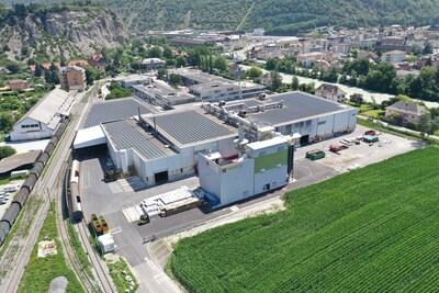 Novelis plant in Sierre, Switzerland