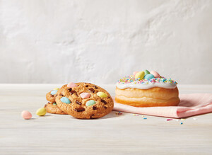 The hunt is over – you can find Tim Hortons CADBURY MINI EGGS® Dream Donuts and NEW for this year, CADBURY MINI EGGS® Cookies in Tims restaurants starting today! 