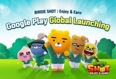 Blockchain Casual Golf Game 『BIRDIE SHOT』Global Launching on Google Play!