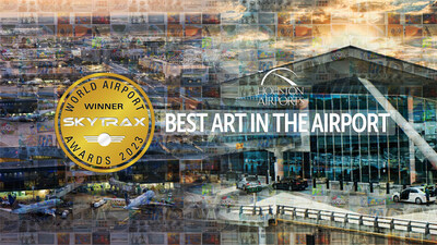 Houston Airports receive the World's Best Art in the Airport accolade from Skytrax World Airport Awards 2023.