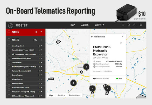 Rooster® Asset Tracking System Adds SAE J1939 Meter Reading, Reporting - Vimarsana News