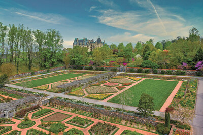 Springtime at Biltmore offers a return of warmer weather, Biltmore's iconic tulips, new exhibitions, and blooms in every color across the estate. Photo credit: The Biltmore Company