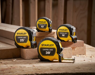 Various Tape Measurers Craftsman 16 ft And Stanley 8 ft With Black