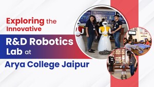 Exploring the Innovative R&amp;D Robotics Lab at Arya College Jaipur