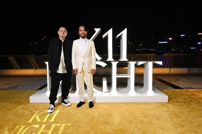 Hailed as ÔÇ£Asia's Met GalaÔÇØ, the prestigious K11 Night is celebrated at Victoria Dockside as one of the top-notch events to incubate the local cultural scene. K11 Night is chaired by Adrian Cheng (right), while in 2022, the internationally acclaimed production designer William Chang Suk Ping (left) was one of the co-chairmen. (PRNewsfoto/K11)