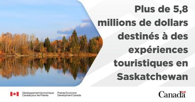 Le ministre Boissonnault annonce des investissements dans des expériences touristiques en Saskatchewan (Groupe CNW/Développement économique Canada pour les Prairies)