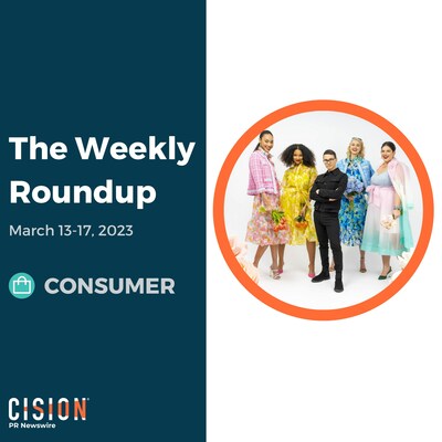 PR Newswire Weekly Consumer Press Release Roundup, March 13-17, 2023. Photo provided by HSN. https://prn.to/3FpTrRS