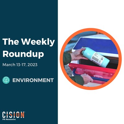 PR Newswire Weekly Environment Press Release Roundup, March 13-17, 2023. Photo provided by Hydro Flask. https://prn.to/406O9Te