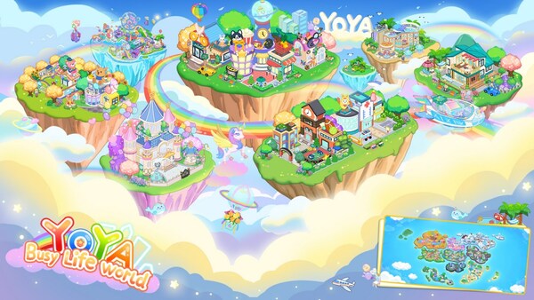 YoYa Busy Life World New Map