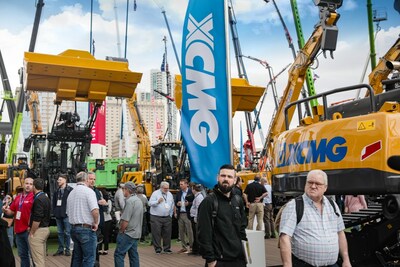 CONEXPO CON/AGG 2023: XCMG Machinery Unveils Its New US Brand Strategy (PRNewsfoto/XCMG Machinery)