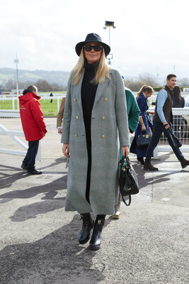 Jodie Kidd wears full Holland Cooper outfit