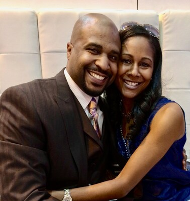 Cayman Kelly and his wife Dr. Kamilah Gilmore Kelly