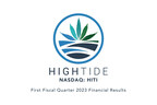 High Tide Reports Second Consecutive Quarter of Record Revenue and Adjusted EBITDA; $118 Million and $5.5 Million, Respectively