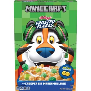 Build a Fun Breakfast Experience with NEW Kellogg's Frosted Flakes® Minecraft