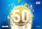 Lotto 6/49 - Vous pourriez gagner 50 millions de dollars au prochain tirage!