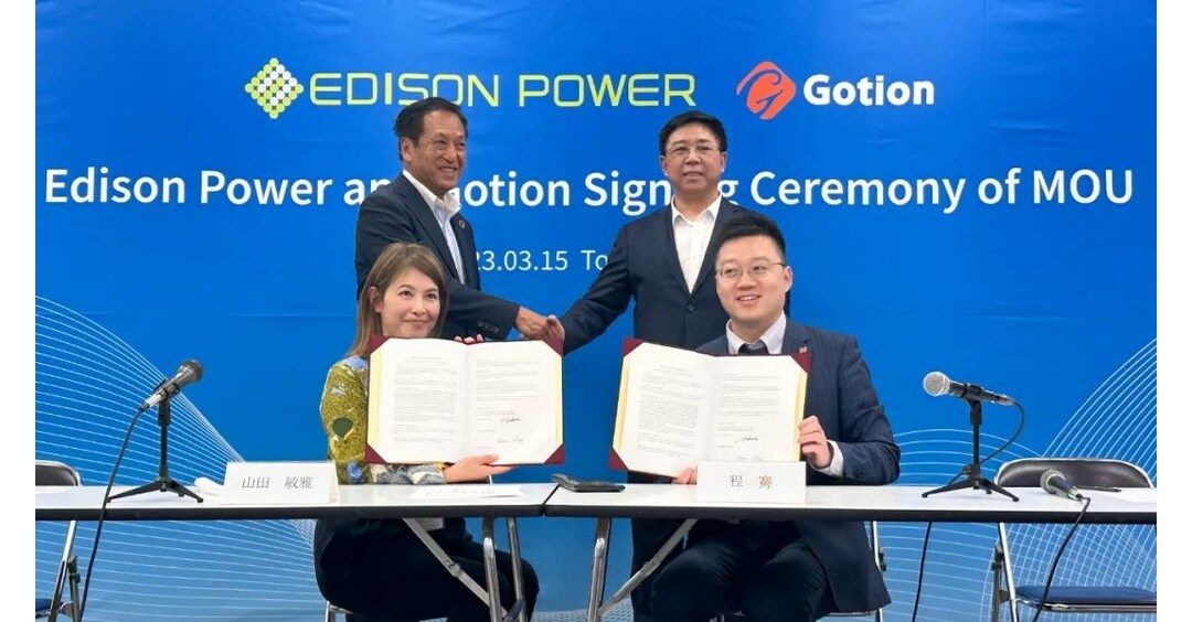 Gotion High-tech and Edison Power Co., Ltd. Reached a Strategic Cooperation
